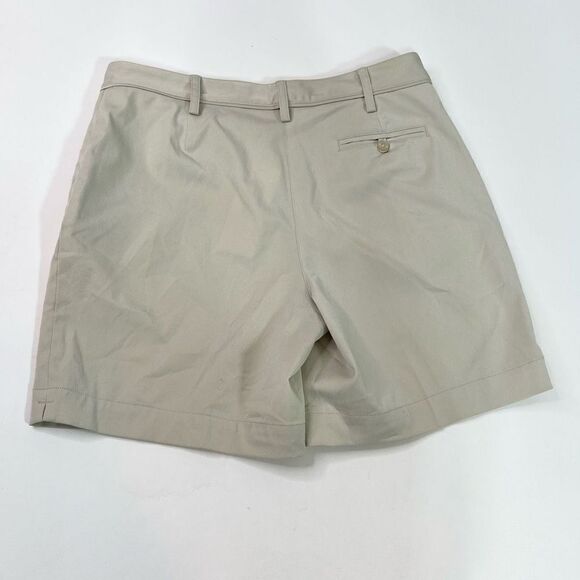 Lady Hagen Essential Golf Shorts Womens 6 Cream Havana Flat Front Belt Loops NWT - Picture 9 of 10